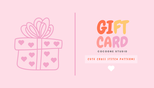 Gift Card - Cross Stitch Patterns